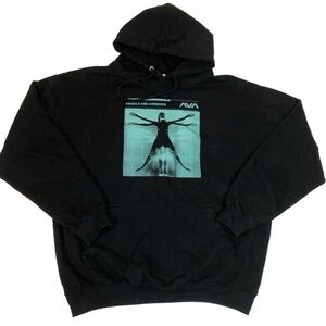 Angels and Airwaves Black Logo Hoodie Sweatshirt